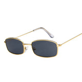 New Metal Square Retro Fashion Sunglasses