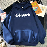 Blessed Creativity Printed Graphic Hoodies