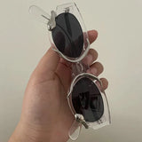 New Fashion Oval Retro Luxury Brand Designer Sunglasses