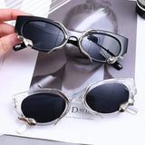 New Fashion Oval Retro Luxury Brand Designer Sunglasses