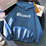 Blessed Creativity Printed Graphic Hoodies