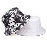 New double-sided  letter printing  bucket hat