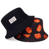 New double-sided  letter printing  bucket hat