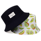 New double-sided  letter printing  bucket hat