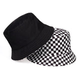 New double-sided  letter printing  bucket hat