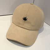 Baseball Cap Cannabis Embroidery