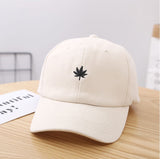 Baseball Cap Cannabis Embroidery