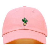 new cactus embroidery baseball cap