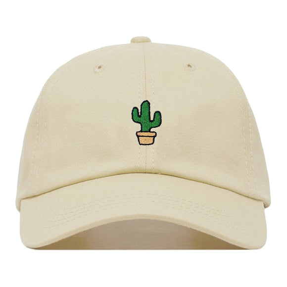 new cactus embroidery baseball cap