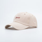 Casual Letter (Yours) Embroidery Baseball Cap