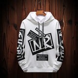 URSPORTTECH Black N White HOODIE