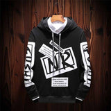 URSPORTTECH Black N White HOODIE