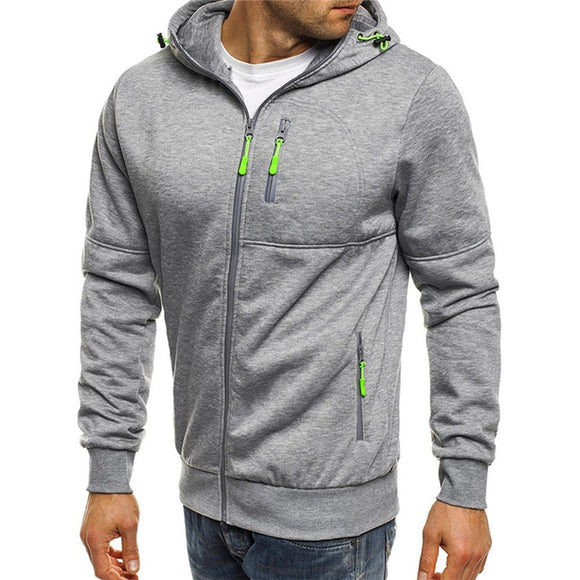 Casual Zipper Hoodie