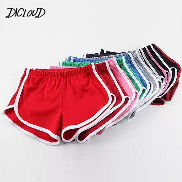 DICLOUD Stretch Waist Casual Shorts