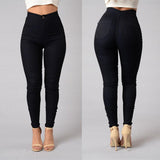 Denim Skinny High Waist Jeans