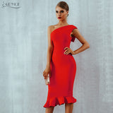 Adyce One Shoulder Sleeveless Dress