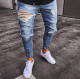 Skinny Ripped Denim Jeans