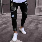 Skinny Ripped Denim Jeans