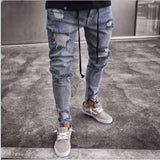 Skinny Ripped Denim Jeans